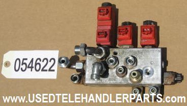 MERLO STEUERBLOCK SCHALTUNG/HANDBR. Nr. 054622 - Válvula hidráulica para Empilhador telescópico: foto 1 MERLO STEUERBLOCK SCHALTUNG/HANDBR. Nr. 054622 - Válvula hidráulica para Empilhador telescópico: foto 1